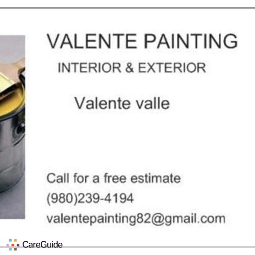Painter Provider Valente B's Profile Picture
