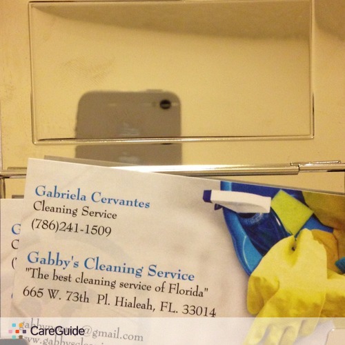 Housekeeper Provider Gabriela C's Profile Picture