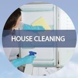 Background-checked, bonded, insured, workers comp covered... Professionally trained house cleaning staff that LOVES to clean.