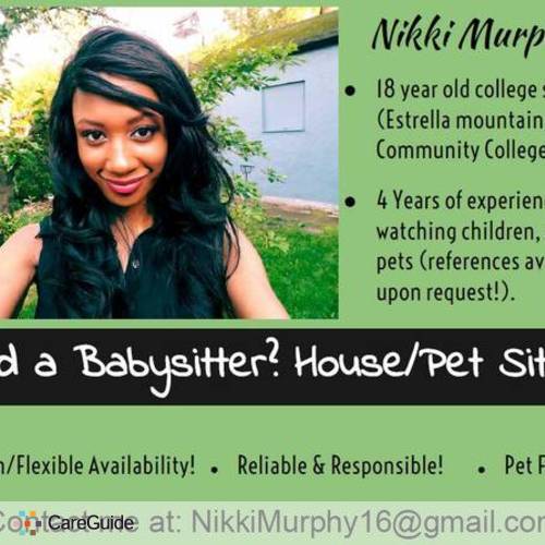 Child Care Provider Nikki M's Profile Picture