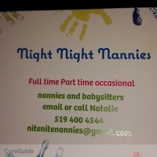 Child Care Job Natalie Jones's Profile Picture