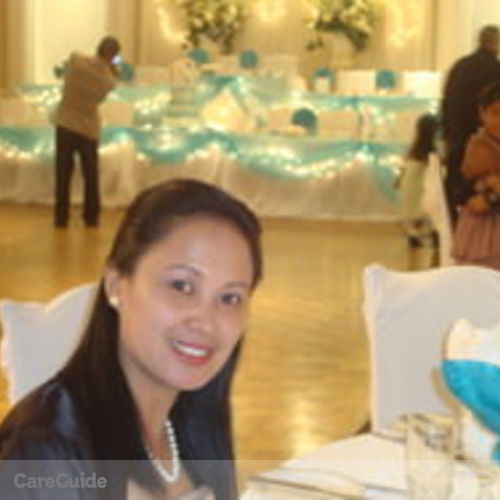 Canadian Nanny Provider Glendalee Q's Profile Picture