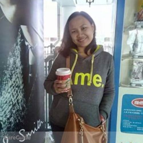 Canadian Nanny Provider Maria Lourdes B's Profile Picture