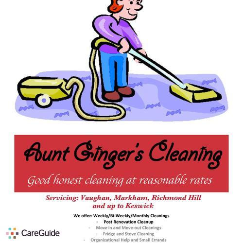 Housekeeper Provider Rechel W's Profile Picture