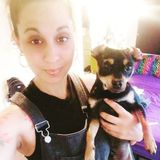 Happy outgoing house sitter
