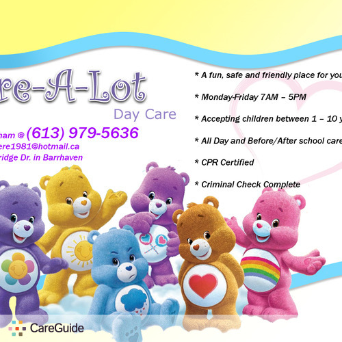 Child Care Provider Reham S's Profile Picture
