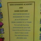 Inhome daycare