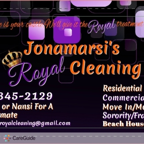 Housekeeper Provider Jonamarsis Royal C's Profile Picture