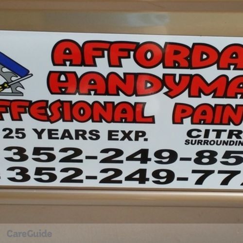 Handyman Provider Joedy Barry's Profile Picture