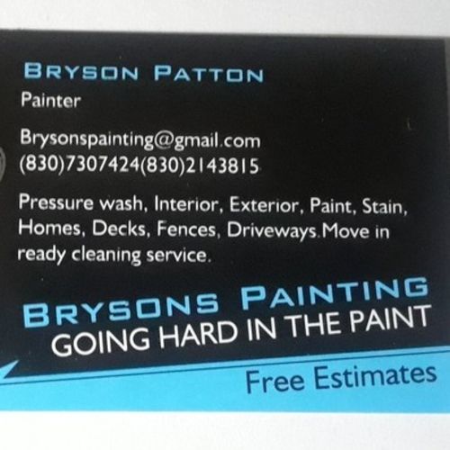 Painter Provider Bryson P's Profile Picture
