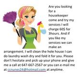 Cleaning services