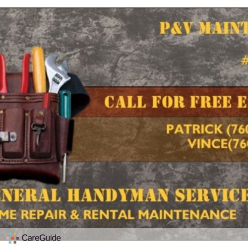 Handyman Provider Patrick Reyna's Profile Picture