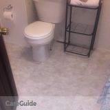 Bathroom and Hallway need cleaning after pipe problem.