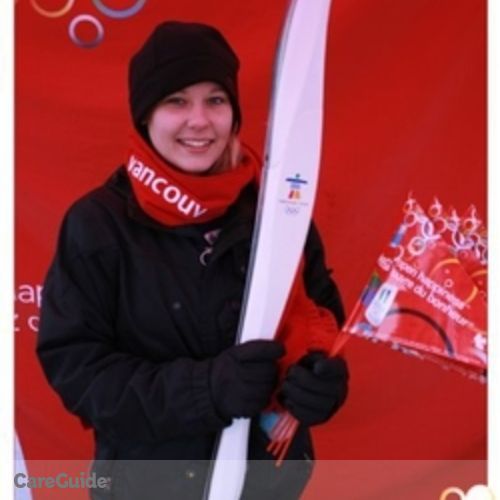 Canadian Nanny Provider Katie Thomas's Profile Picture