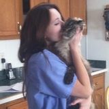 Veterinary assistant animal caretaker