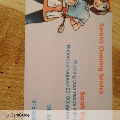 Housekeeper Provider Sarah R's Profile Picture
