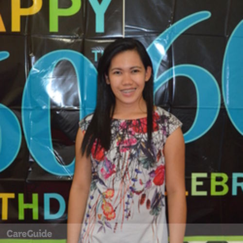 Canadian Nanny Provider Ceazandra Alih's Profile Picture
