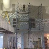 Professional tile installer