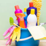 Cleaning houses like they were my own.