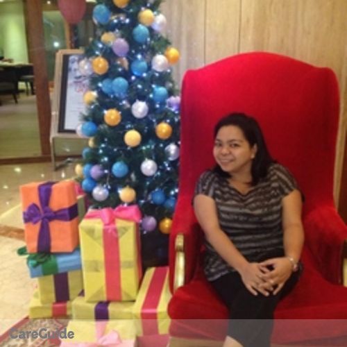 Canadian Nanny Provider Mary Jo Anne Samblero's Profile Picture