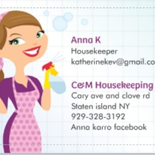 Housekeeper Provider Anna K's Profile Picture
