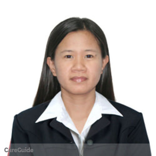 Canadian Nanny Provider Ven Maristela M's Profile Picture