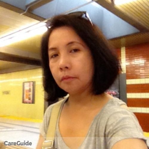 Canadian Nanny Provider Rizalina D's Profile Picture
