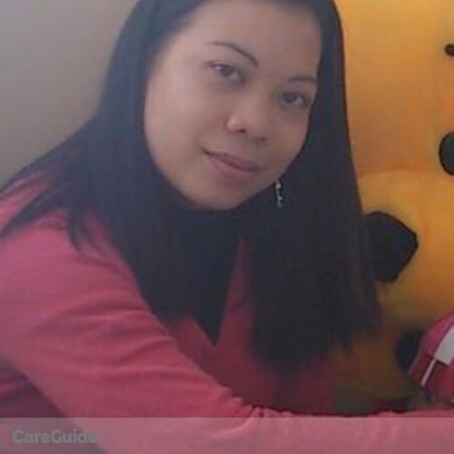Canadian Nanny Provider Virgie De Asis's Profile Picture