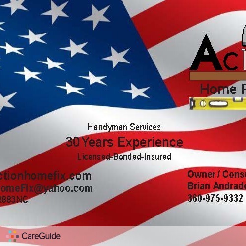 Handyman Provider Brian A's Profile Picture