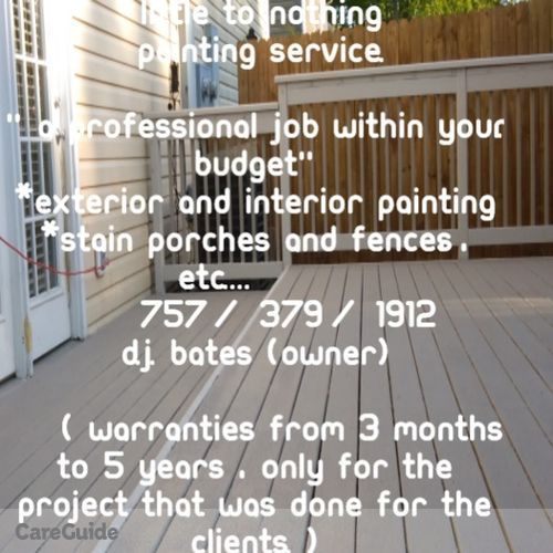 Painter Provider Dj Bates's Profile Picture