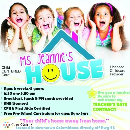Child Care Provider Jeannie B's Profile Picture