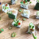 Plant based chef trained in multiple cuisine styles! sushi, Thai, Indian, Spanish, western, English, French.