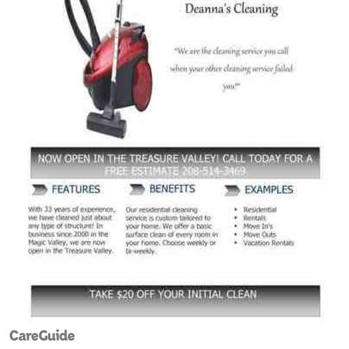 Housekeeper Provider Deanna L's Profile Picture