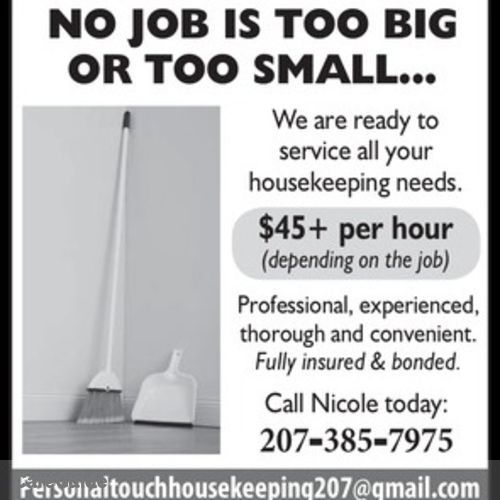 Housekeeper Provider Nicole O's Profile Picture