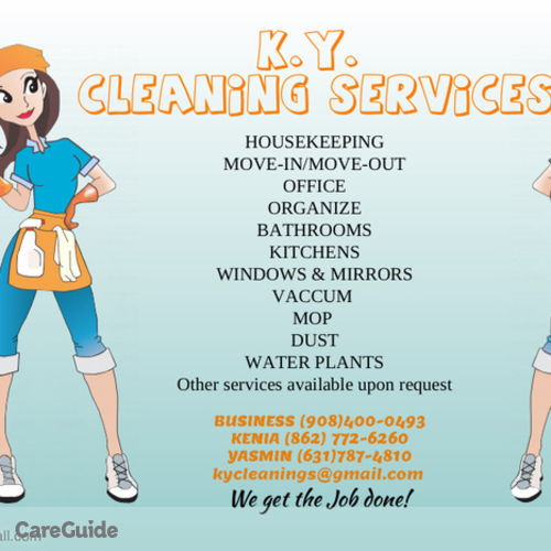 Housekeeper Provider Kenia L's Profile Picture