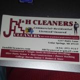 J & H Cleaners is the cleaning company you want!
