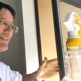 Excellent window washer and housekeeping in La County