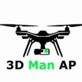 3D Man Aerial Photography using R/C Drones