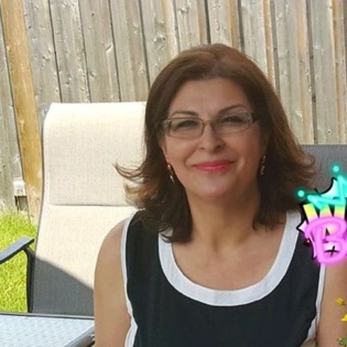 Canadian Nanny Provider Nasrin F's Profile Picture