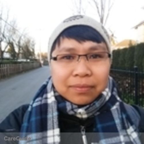 Canadian Nanny Provider Windelyn S's Profile Picture