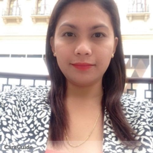 Canadian Nanny Provider Liezl Argonza's Profile Picture
