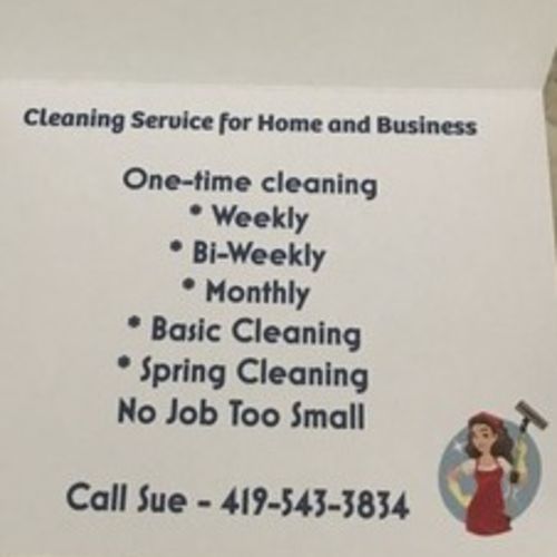 Housekeeper Provider Sue R's Profile Picture