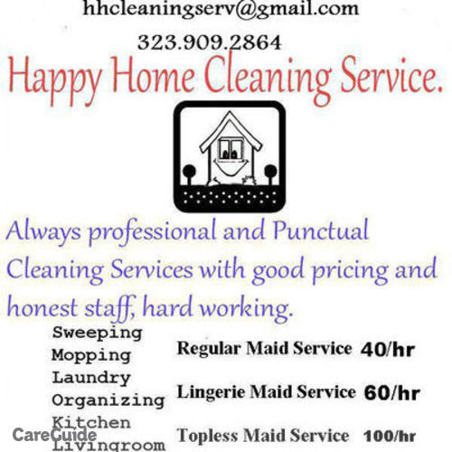 Housekeeper Provider Happy Home C's Profile Picture