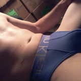 Nude handyman or cleaner
