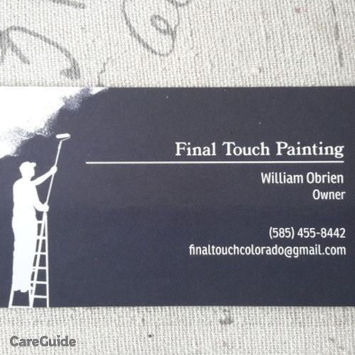 Painter Provider William O's Profile Picture