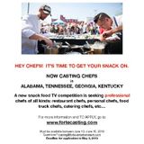 New snack food TV competition is now CASTING CHEFS