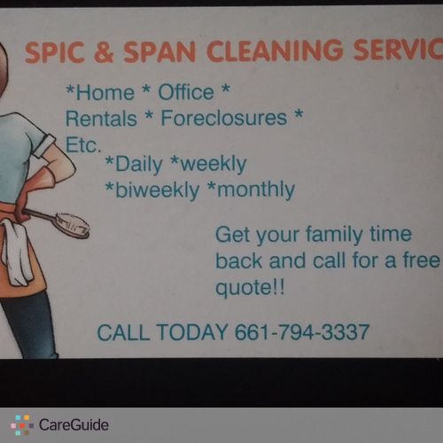 Housekeeper Provider Jennifer Delgado's Profile Picture