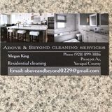 Residential cleaning. No house is too big nor too small, I clean them all!
