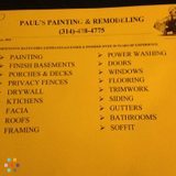 Paul's Painting & Remodeling