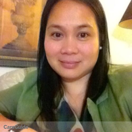 Canadian Nanny Provider Maria shiela C's Profile Picture